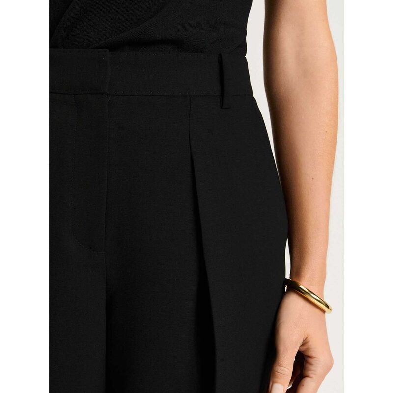 Veronika Maine Double Weave Straight Leg Pant image number 2